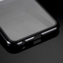 Carcasă cu ramă magnetică și sticlă durificată, pentru Samsung Galaxy J6 Plus - negru