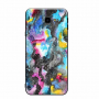 Carcasă Nxe, din plastic, abstract închis, pentru Samsung Galaxy J4 Plus - naturală