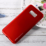 Carcasă Goospery Metallic, din plastic, pentru Samsung Galaxy S8 Plus - roșu
