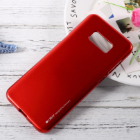 Carcasă Goospery Metallic, din plastic, pentru Samsung Galaxy S8 Plus - roșu