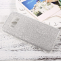 Carcasă sclipitoare din plastic 3 în 1, pentru Samsung Galaxy S8 - argintiu