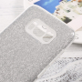 Carcasă sclipitoare din plastic 3 în 1, pentru Samsung Galaxy S8 - argintiu