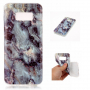 Carcasă din plastic marmură, pentru Samsung Galaxy S8 - violet