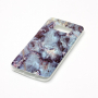 Carcasă din plastic marmură, pentru Samsung Galaxy S8 - violet