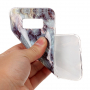 Carcasă din plastic marmură, pentru Samsung Galaxy S8 - violet