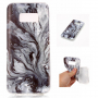 Carcasă din plastic marmură, pentru Samsung Galaxy S8 - gri