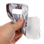 Carcasă din plastic marmură, pentru Samsung Galaxy S8 - gri