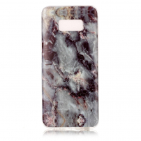 Carcasă din plastic marmură, pentru Samsung Galaxy S8 Plus - violet