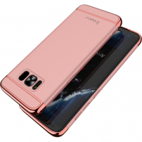 Carcasă Ipaky, din plastic pentru Samsung Galaxy S8 Plus - roz-auriu