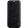 Husă flip Nillkin Qin, din piele, pentru Samsung Galaxy S8 - negru