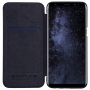 Husă flip Nillkin Qin, din piele, pentru Samsung Galaxy S8 - negru