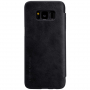 Husă flip Nillkin Qin, din piele, pentru Samsung Galaxy S8 Plus - negru