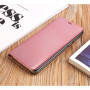 Carcasă metalică tip oglindă pentru Samsung Galaxy S8 - roz-auriu