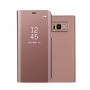 Carcasă metalică tip oglindă pentru Samsung Galaxy S8 Plus - roz-auriu
