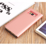 Carcasă metalică tip oglindă pentru Samsung Galaxy S8 Plus - roz-auriu