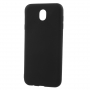 Carcasă din plastic Frosted mat pentru Samsung Galaxy J7 (2017) - negru