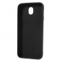 Carcasă din plastic Frosted mat pentru Samsung Galaxy J7 (2017) - negru