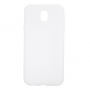 Carcasă din plastic Frosted mat pentru Samsung Galaxy J7 (2017) - alb