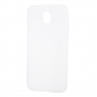 Carcasă din plastic Frosted mat pentru Samsung Galaxy J7 (2017) - alb