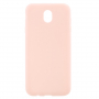 Carcasă din plastic Frosted mat pentru Samsung Galaxy J7 (2017) - roz