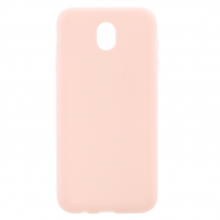 Carcasă din plastic Frosted mat pentru Samsung Galaxy J7 (2017) - roz
