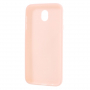 Carcasă din plastic Frosted mat pentru Samsung Galaxy J7 (2017) - roz