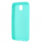 Carcasă din plastic Frosted mat pentru Samsung Galaxy J7 (2017) - turcoaz