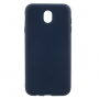 Carcasă din plastic Frosted mat pentru Samsung Galaxy J7 (2017) - albastru închis