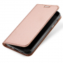 Husă flip Dux Ducis Skin Pro, pentru Samsung Galaxy J5 (2017) - roz-auriu