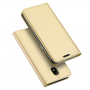 Husă flip Dux Ducis Skin Pro, pentru Samsung Galaxy J5 (2017) - auriu