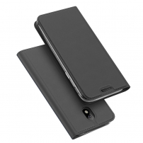 Husă flip Dux Ducis Skin Pro, pentru Samsung Galaxy J3 (2017) - negru