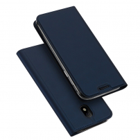 Husă flip Dux Ducis Skin Pro, pentru Samsung Galaxy J3 (2017) - albastru închis