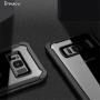 Carcasă din plastic Ipaky, cu ramă, pentru Samsung Galaxy S8 Plus - negru