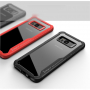 Carcasă din plastic Ipaky, cu ramă, pentru Samsung Galaxy S8 Plus - negru