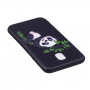 Carcasă din plastic panda, pentru Samsung Galaxy J5 (2017) - negru
