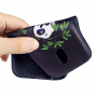 Carcasă din plastic panda, pentru Samsung Galaxy J5 (2017) - negru