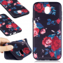 Carcasă din plastic trandafir, pentru Samsung Galaxy J5 (2017) - negru