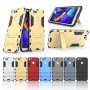 Carcasă super rezistentă cu stativ, pentru Honor 7X - negru