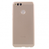 Carcasă din plastic cu aerisire, pentru Honor 7X - auriu