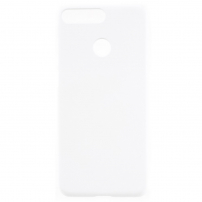 Carcasă cauciucată pentru Honor 7A - alb