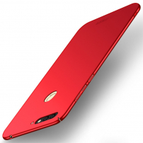 Carcasă Mofi Frosted, din plastic, pentru Honor 7A - roșu