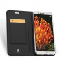 Husă flip Dux Ducis Skin Pro, din piele, pentru Honor 7A - gri