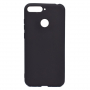 Carcasă din plastic Frosted, pentru Honor 7A - negru