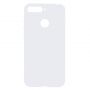 Carcasă din plastic Frosted, pentru Honor 7A - alb