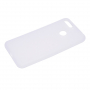 Carcasă din plastic Frosted, pentru Honor 7A - alb