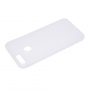 Carcasă din plastic Frosted, pentru Honor 7A - alb