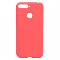Carcasă din plastic Frosted, pentru Honor 7A - roșu