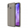 Carcasă rezistentă Litchi, pentru Honor 8X - gri