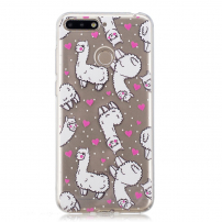 Carcasă din plastic, alpaca, pentru Honor 7A - transparent