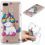 Carcasă moale de protecție unicorn cu ochelari, pentru Xiaomi Redmi 6 - transparent